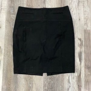 Express black straight dress skirt size 2.